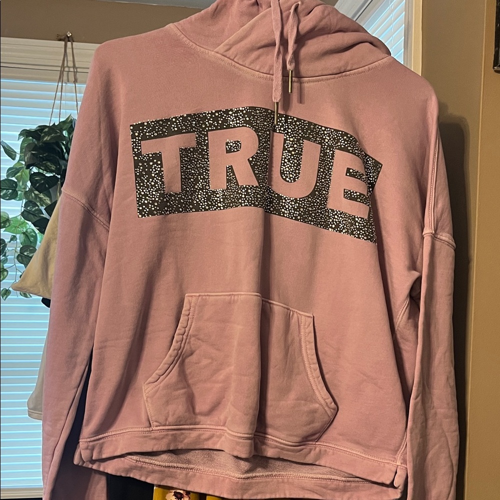 True Religion Pink Hoodie